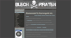 Desktop Screenshot of blechpiraten.org