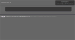 Desktop Screenshot of blechpiraten.de