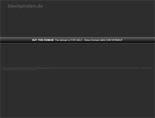 Tablet Screenshot of blechpiraten.de